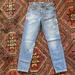 Levi’s Premium Wedgie Jeans size 27 (fits 25)